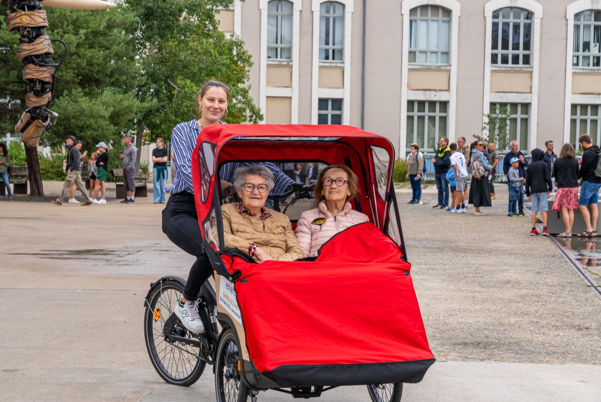 Les activités en EHPAD - sortie vélo