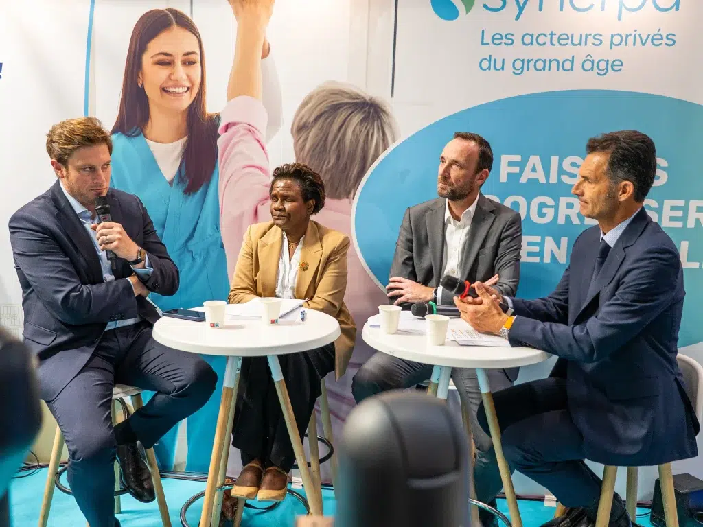 plateau debat synerpa et emera avec r Jean-Christophe Amarantinis, président du synerpa