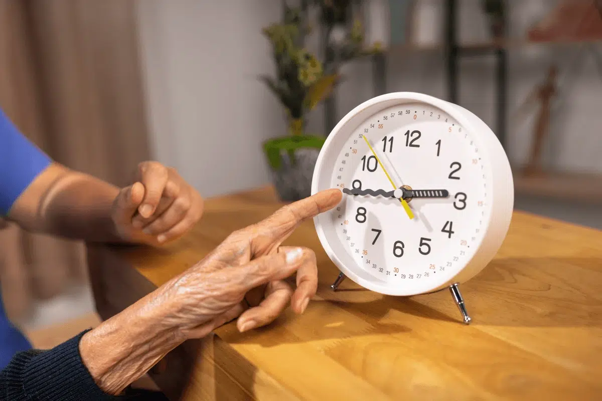 Le test de l'horloge pour détecter la maladie d'alzheimer